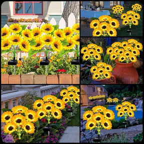GlowPetal – Solar Sunflower Outdoor Garden Lights