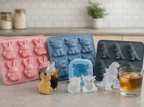 🐮🧊 Mini Highland Cow Ice Cube & Dessert Mold 🍪 Cute 3D Ice for Drinks, Parties & Gifts💕