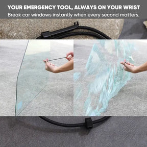 SafeBreak – Emergency Window Breaker Bracelet