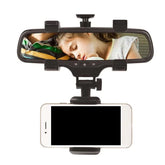 FlexMount – Rotatable Rearview Mirror Phone Holder