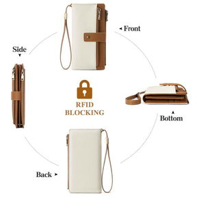 LumeFold – Multi-Compartment Compact Wallet