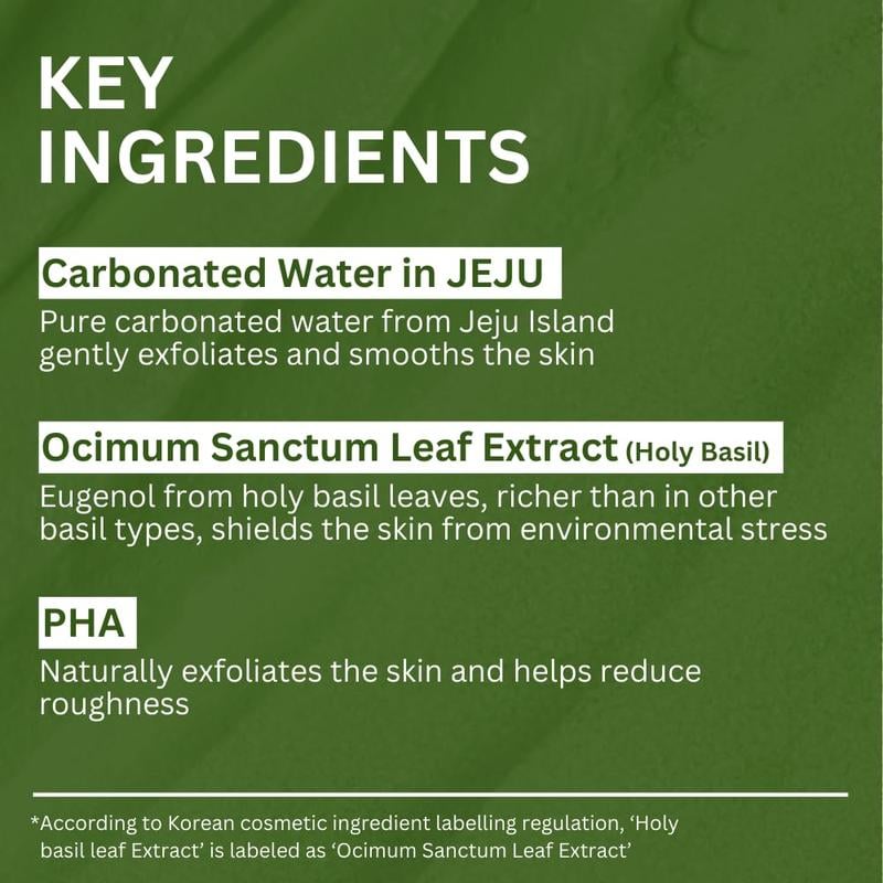 HerbaGlow – Holy Basil Bubble Deep Cleansing Mask