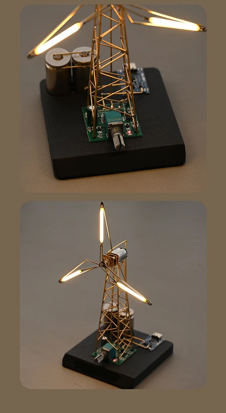 GlowMill – DIY Windmill Night Light