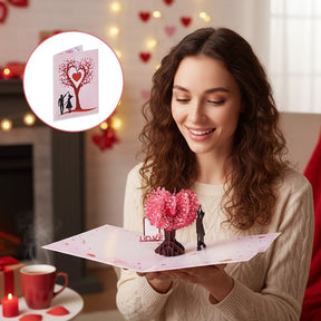 HeartTree – Romantic Surprise Pop-Up Card