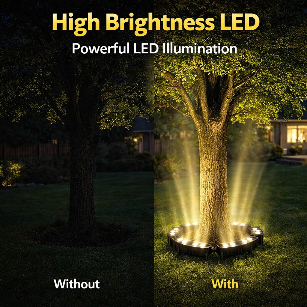 GlowTree – LED Ring Tree Light
