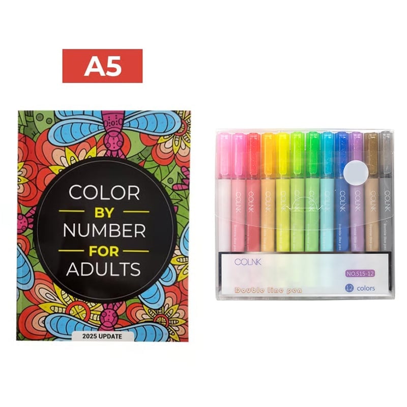 QuietCanvas – Therapeutic Coloring Book for Adults