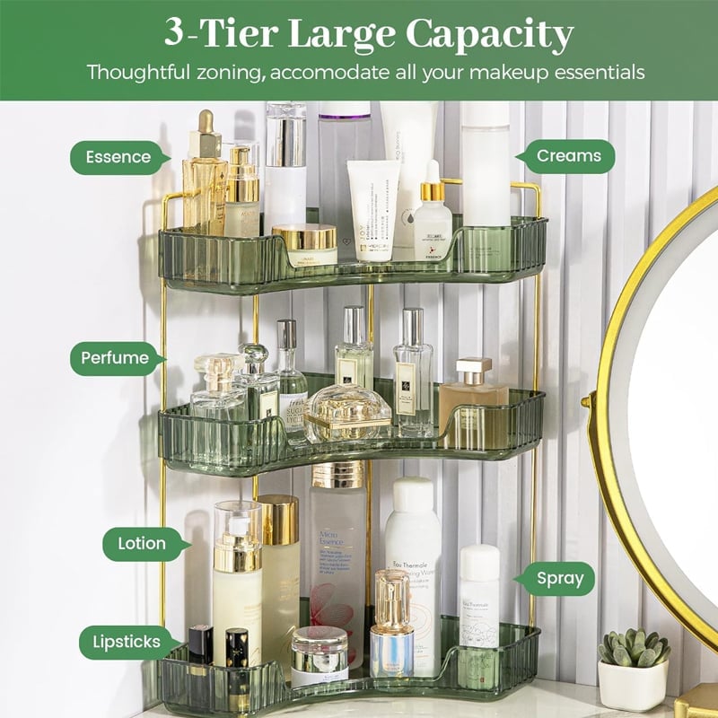 LuxeStack Organizer – Multi-Tier Elegance