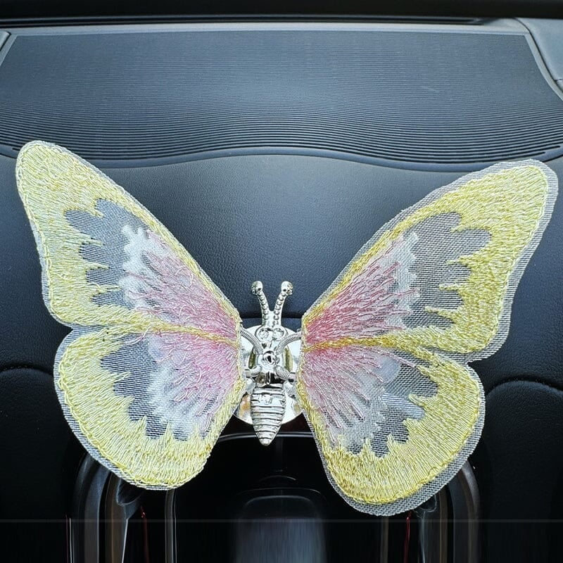 AromaFlutter – Butterfly Car Perfume Clip