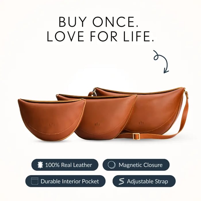 KoalaCarry – Premium Leather Crossbody Shoulder Bag
