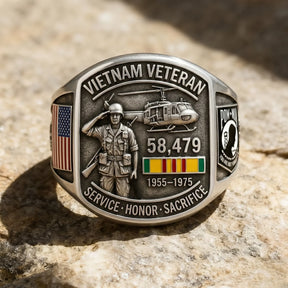 HonorRing - Vietnam Veteran Tribute Commemorative Ring
