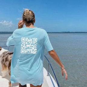 ScanMe – Funny QR Code Interactive T-Shirt