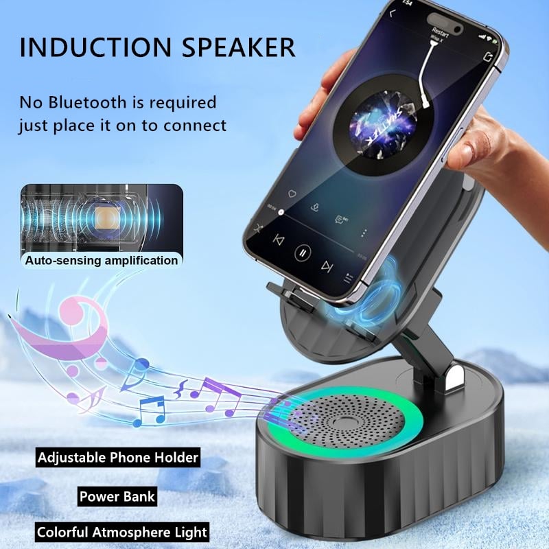VibeDock – Cell Phone Stand with Sound Amplifier