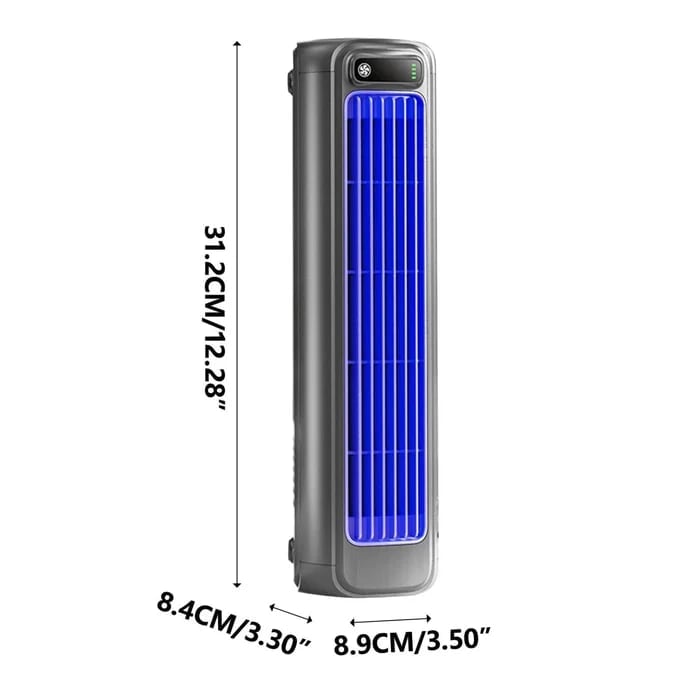 BreezeDock – Rechargeable Personal Air Cooling Fan