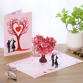HeartTree – Romantic Surprise Pop-Up Card