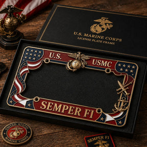 MarinePride – Semper Fi Auto Frame
