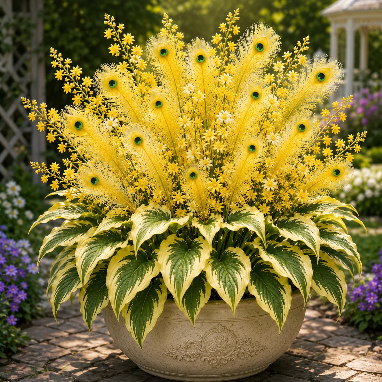 FlameFeather – Peacock Hosta Bulbs