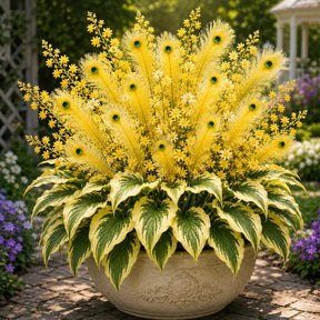 FlameFeather – Peacock Hosta Bulbs