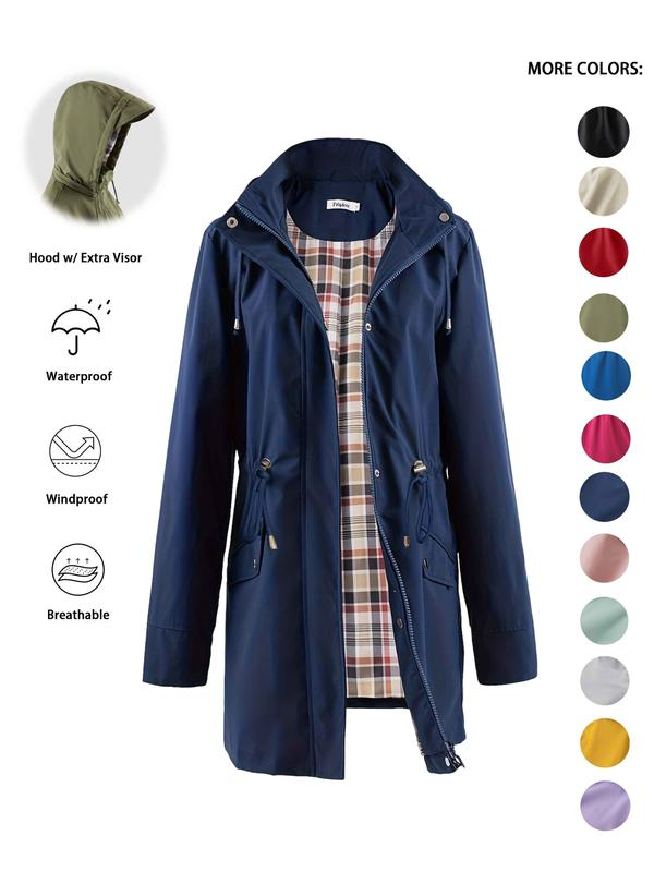 Rainelle – Hooded Windproof Jacket