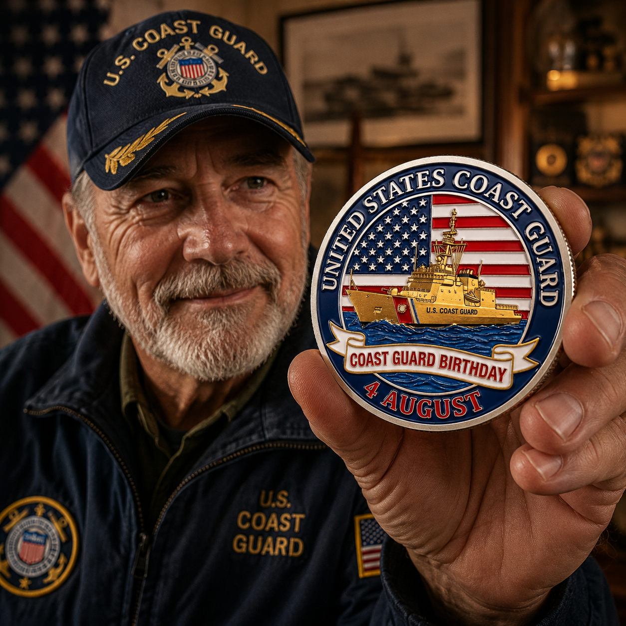 PatriotWave – Coast Guard Heritage Keepsake Coin