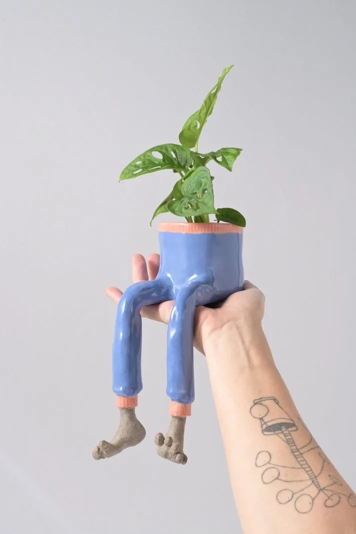 SproutBuddy - Decorative Hanging-Leg Planter
