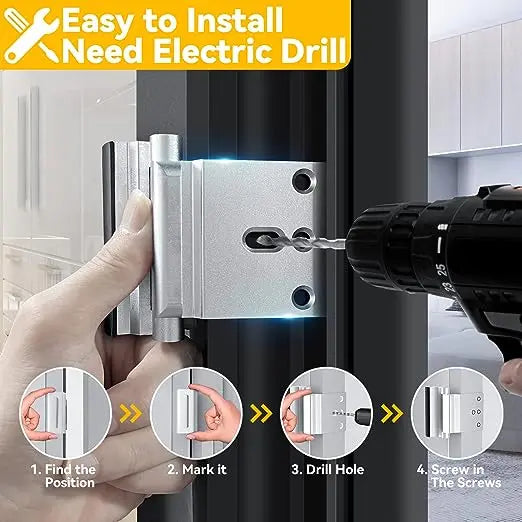 DoorFort – Premium Reinforcement Safety Lock