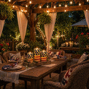 FreedomFlame – USA Inspired Flameless Candle Collection
