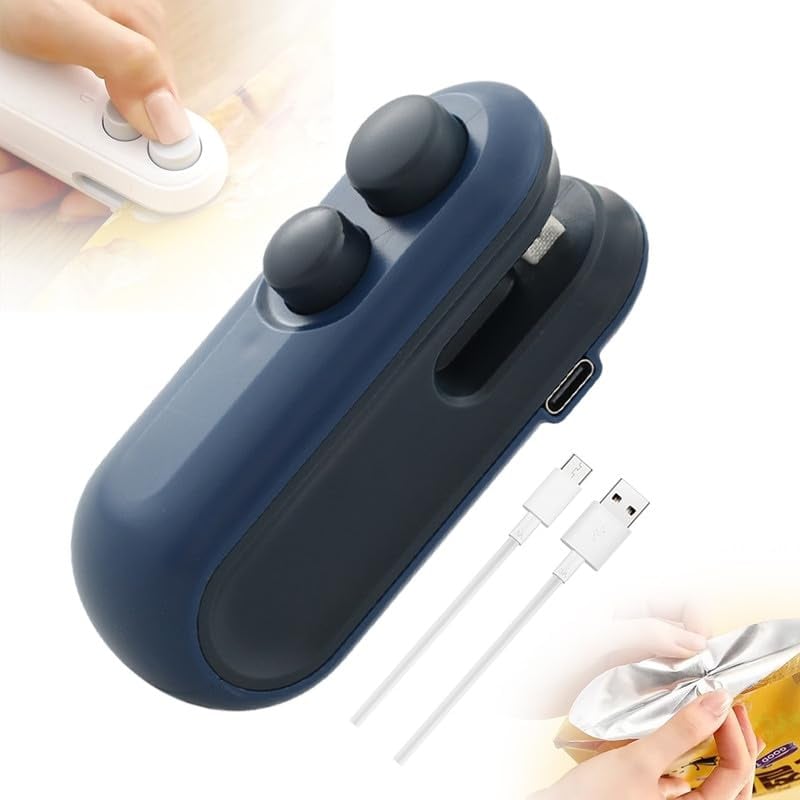 SnapSeal – Portable Bag Sealer with Cutter & Magnet