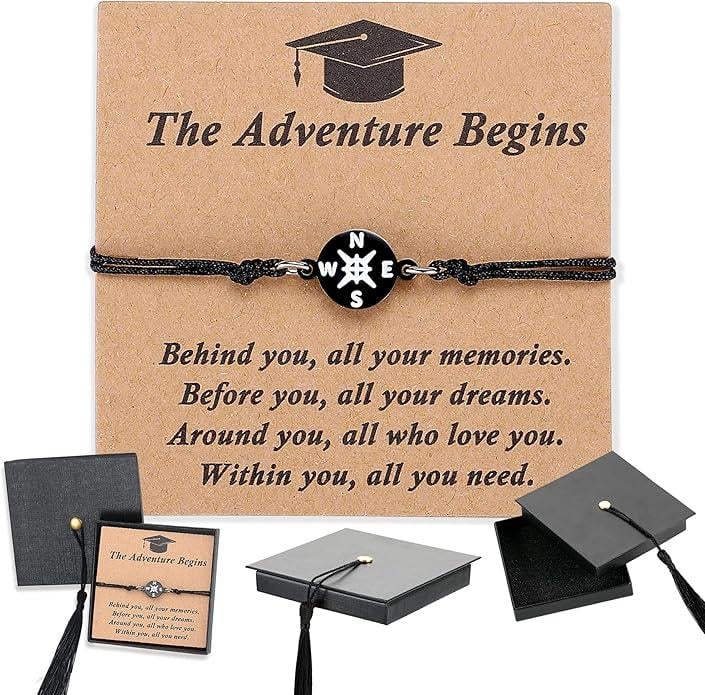 Pathway Promise – Compass Graduation Bracelet