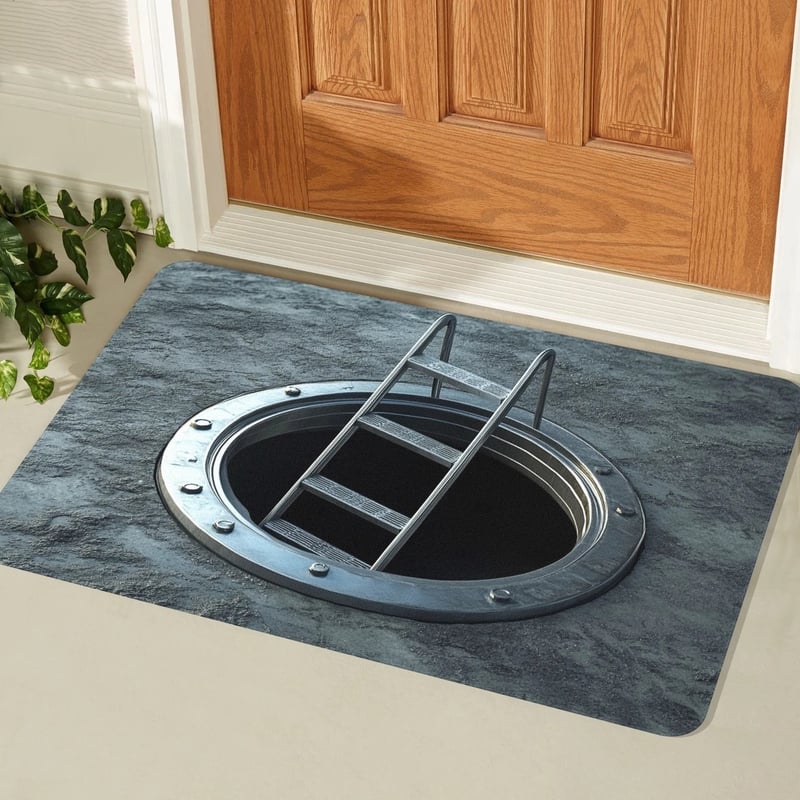 DepthDoor – 3D Illusion Doormat