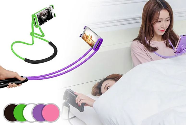 LazyGrip – Hands-Free Neck Phone Holder