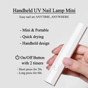 TitanHold – Solid UV Nail Adhesive kit