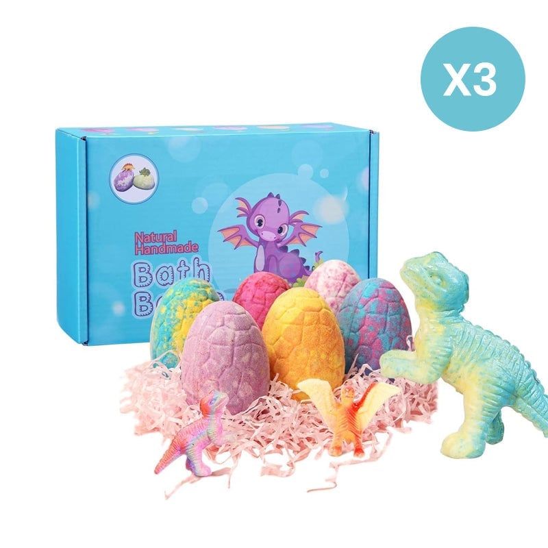 DinoGlow – Fun & Colorful Bath Bomb Eggs
