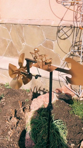 MelodyTwist – Outdoor Music Theme Wind Spinner