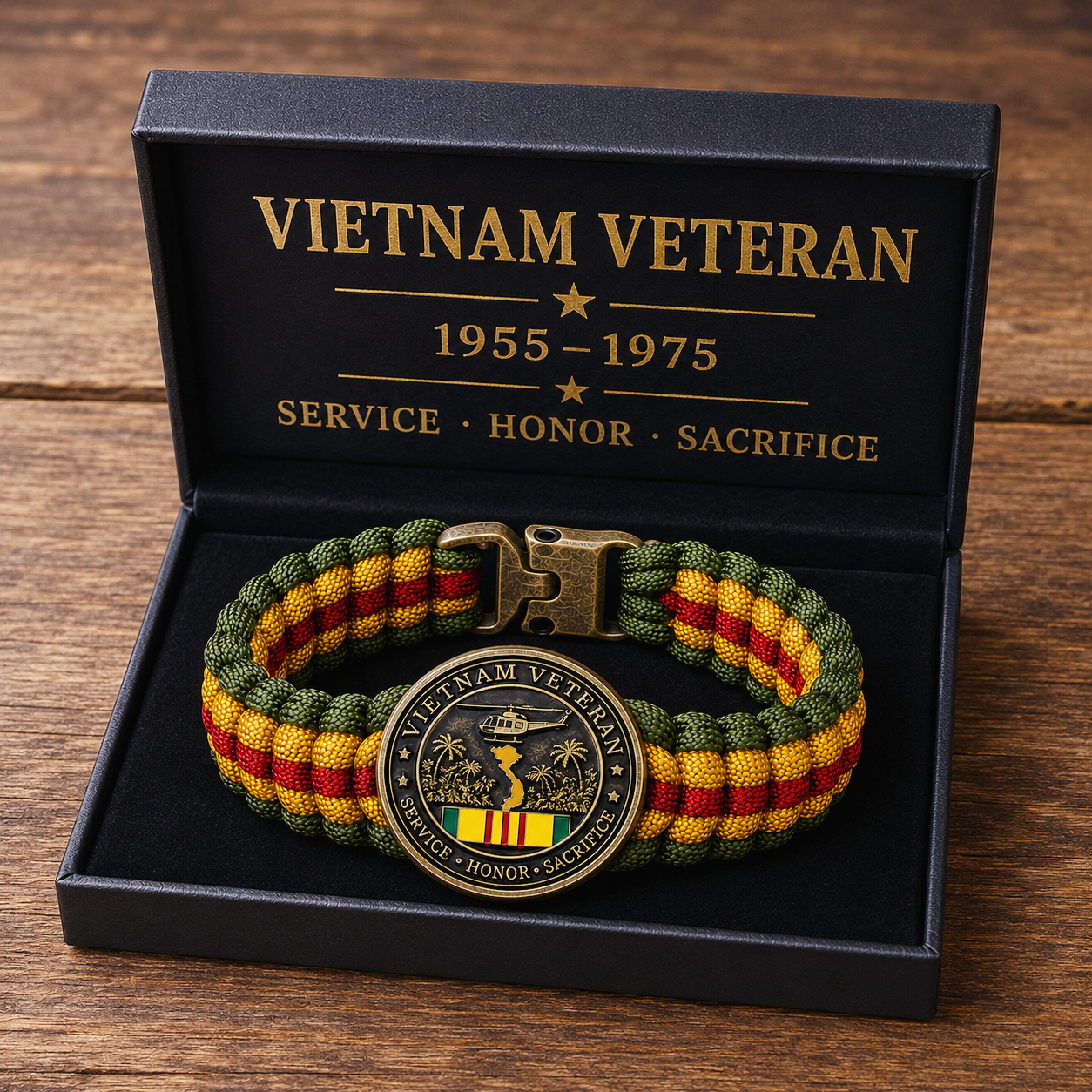 BraveBond – Vietnam Veteran Tribute Survival Bracelet