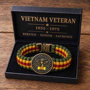 BraveBond – Vietnam Veteran Tribute Survival Bracelet