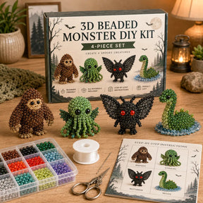 BeadCraft Mini – Tiny 3D Beaded Animal DIY Kit