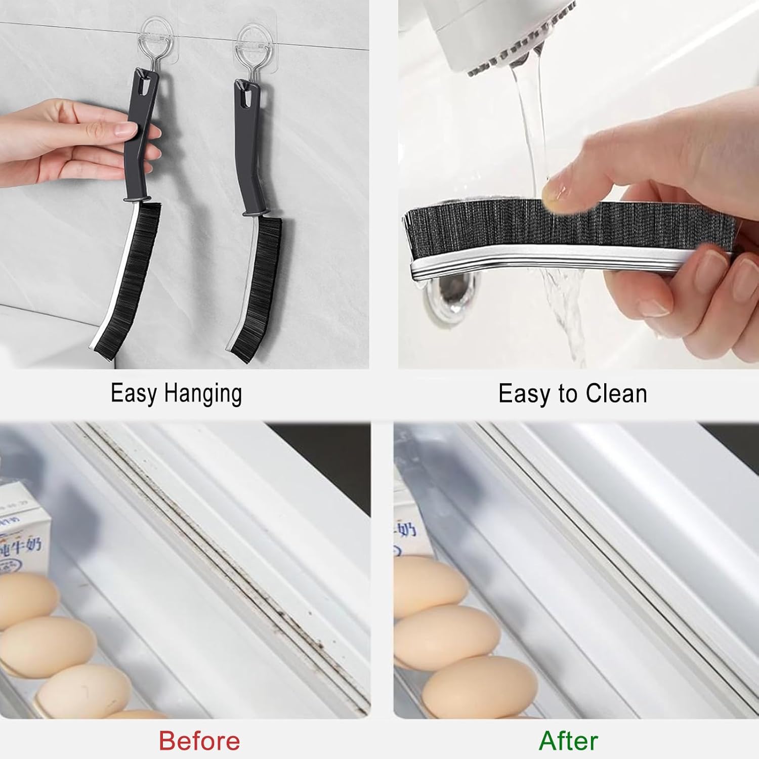 GrimeAway – Multi-Function Hard Bristle Brush Kit