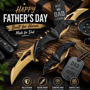 BladeForge – Dual Blade Tactical Folding Knife