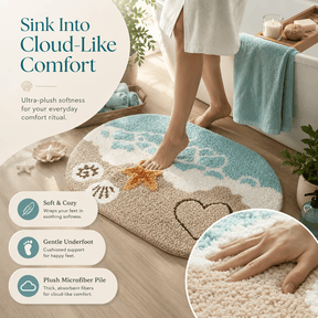 AquaCloud – Instant Dry Luxury Bath Mat