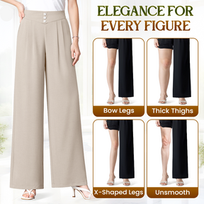 SoftStride – Elegant Wide-Leg Pants