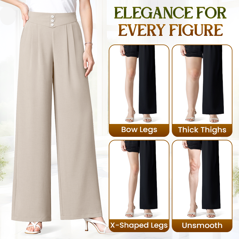 SoftStride – Elegant Wide-Leg Pants
