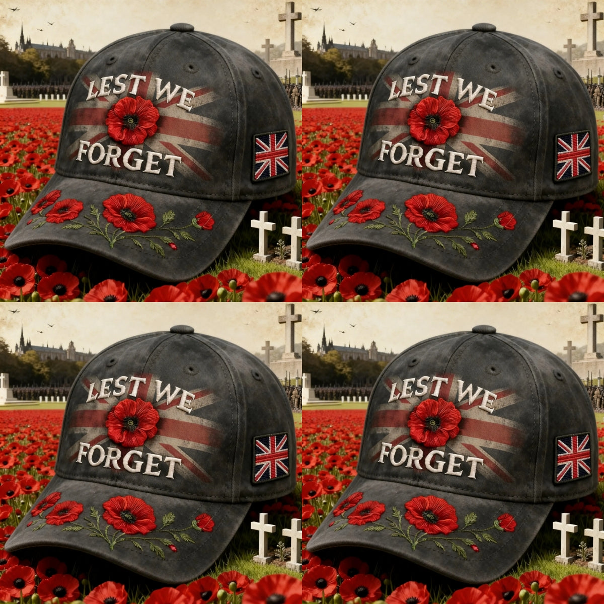 RememPride – Poppy Tribute Cap