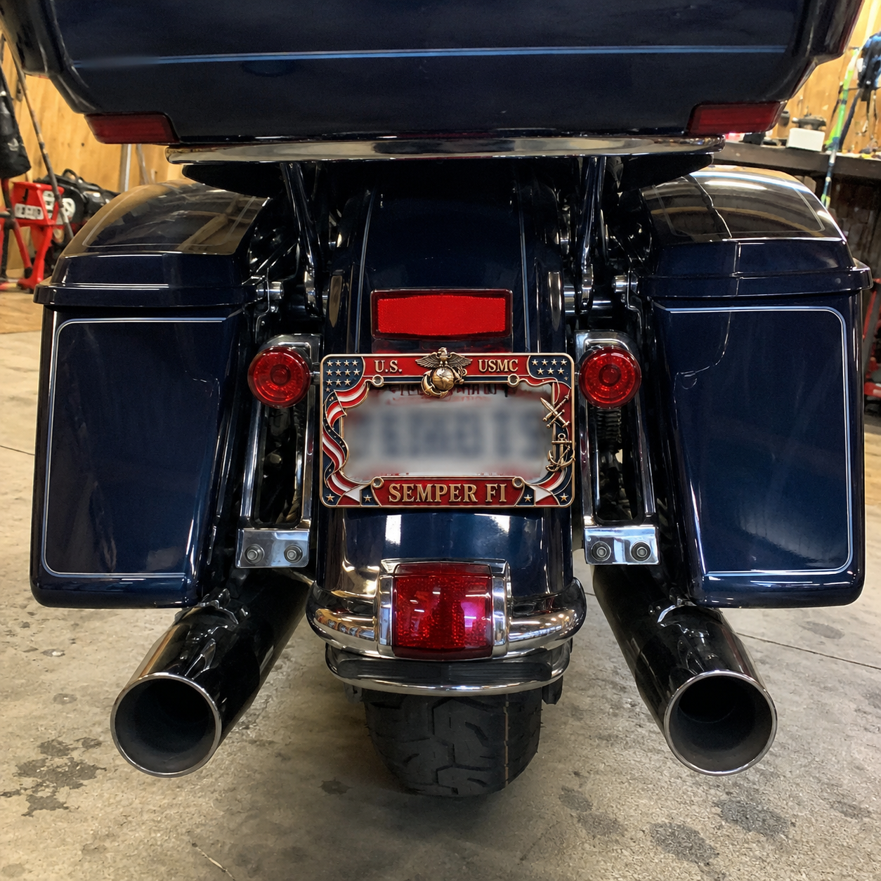 MarinePride – Semper Fi Auto Frame