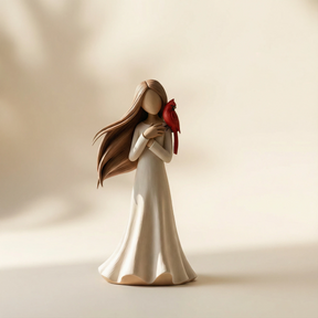 Cardinal Remembrance Love and Serenity Figurine