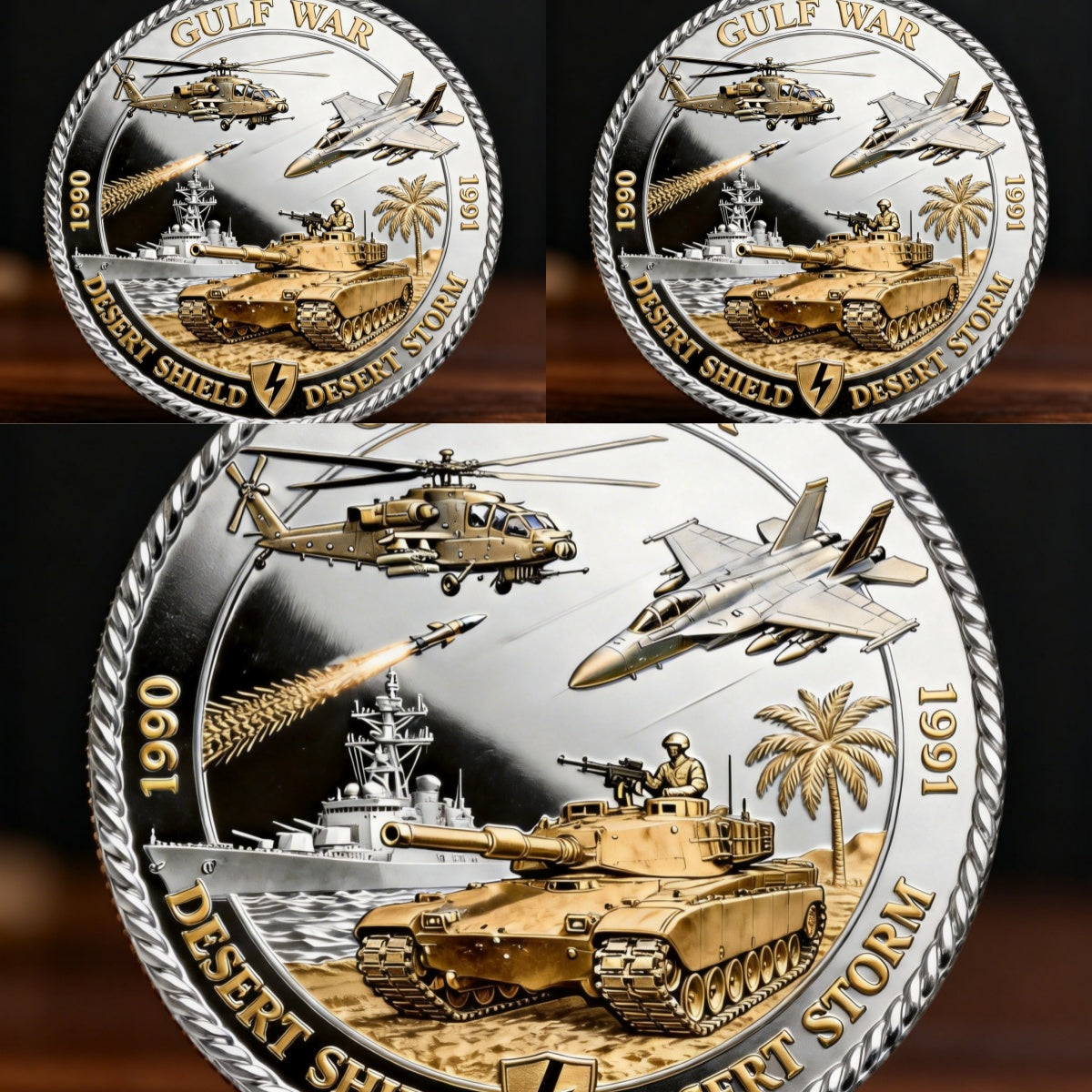 PatriotHonor – 35th Anniversary Desert Storm Commemorative Coin