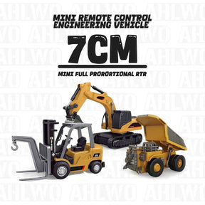 TitanSite – Interactive RC Excavator, Dump Truck & Forklift Set
