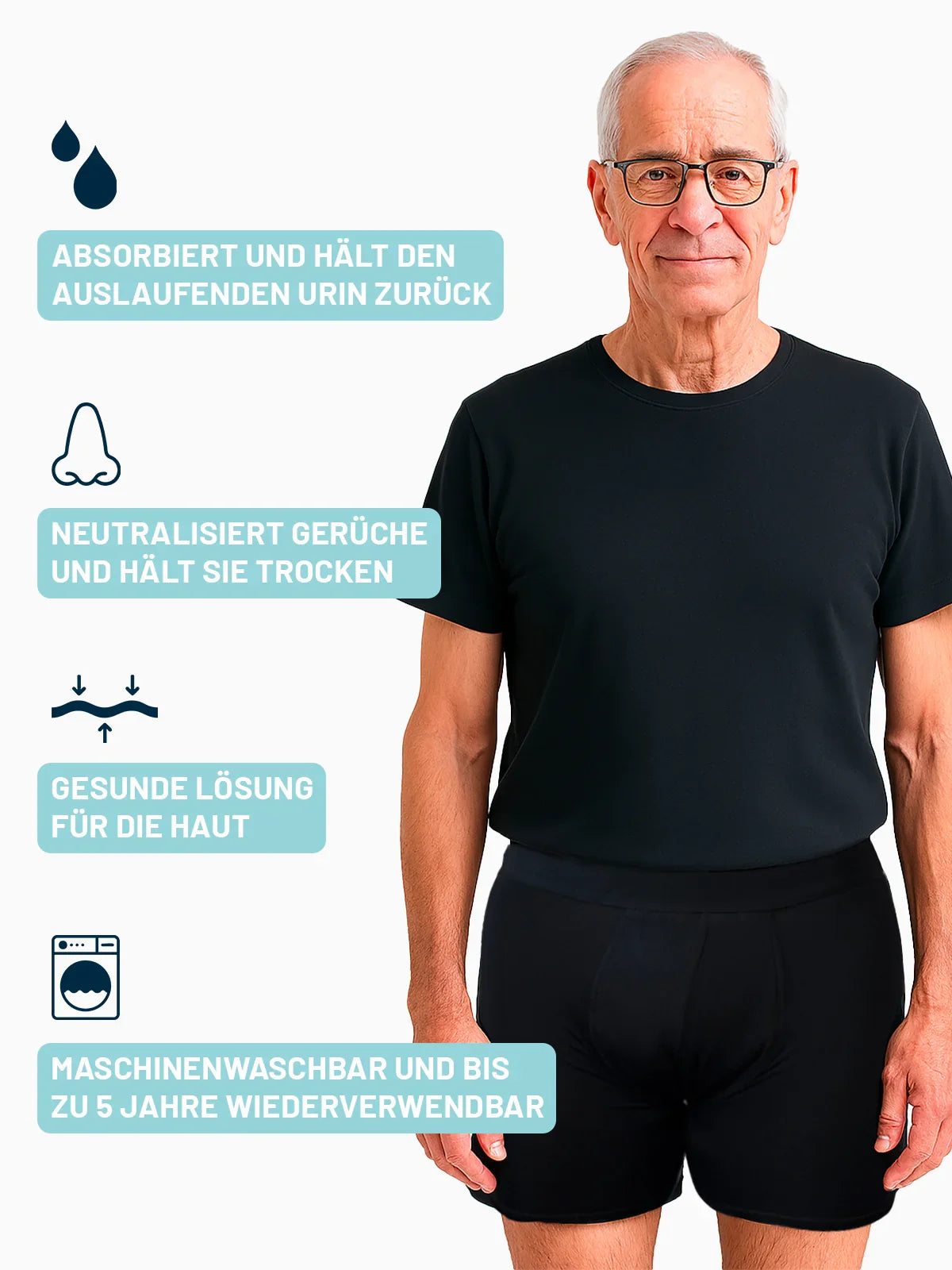 DryGuard™ – Leak-proof boxer briefs for men (BUY 2 GET 5)