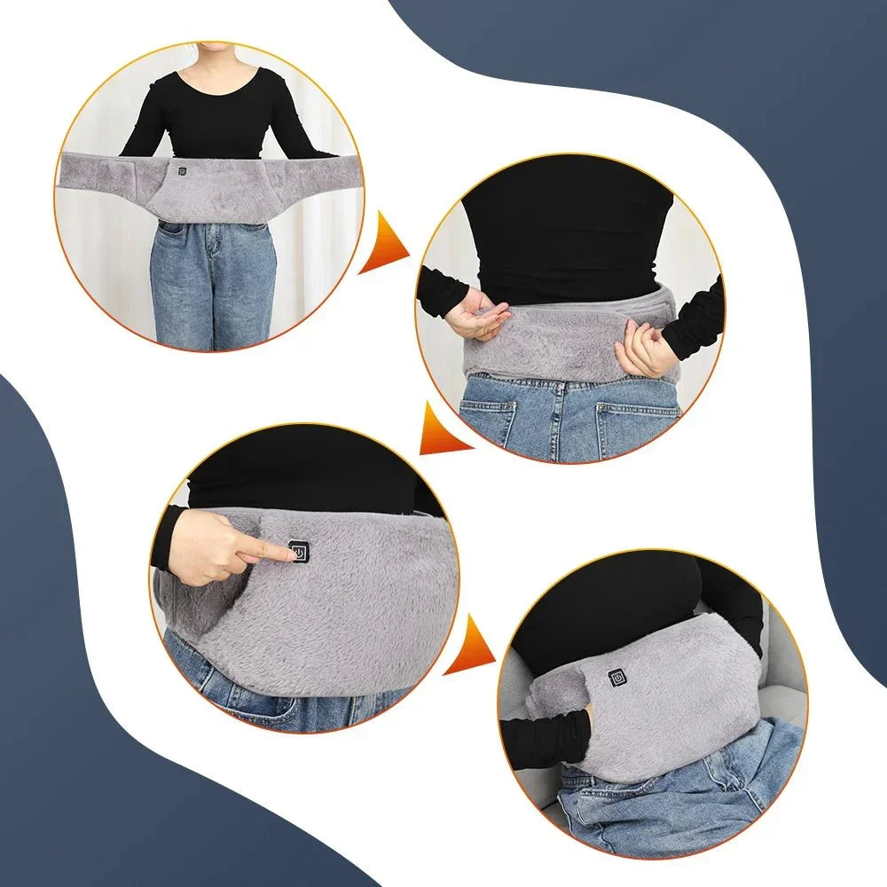 ComfortGlow – Adjustable Heat Therapy Waist Belt