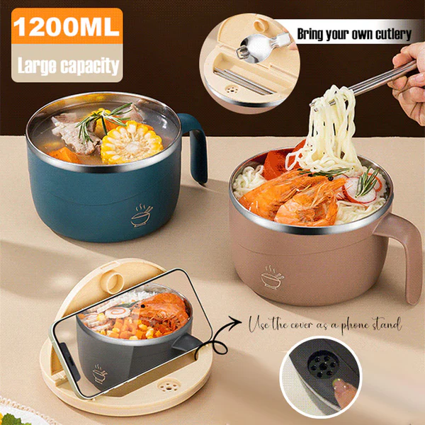 SteamCore – Stainless Steel Noodle Bowl