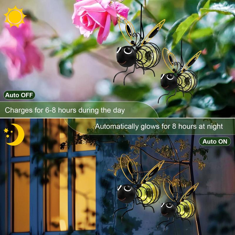 Sunlit Hive – Hanging Bee Light Set